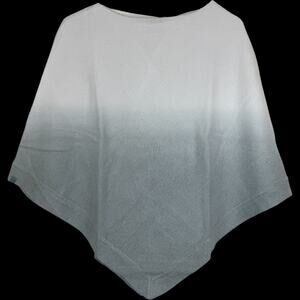 Barefoot‎ Dreams CozyChic Ultra Lite Ocean Breeze Poncho Waterfall One Size NWT